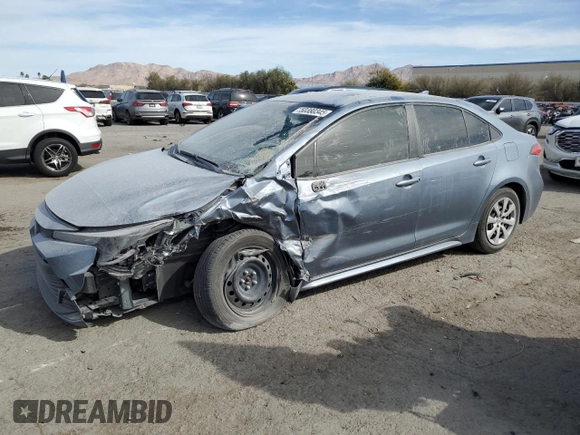 2023 Toyota Corolla LE with VIN JTDB4MEE8P3015055, listed as a Copart auction lot 50380345 with 20,548 mi miles and Salvage Title. Bid and sale history available at DreamBid. Image 1.