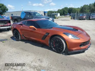 2015 Chevrolet Corvette Z06 2LZ with VIN 1G1YR2D64F5606571, listed as a Copart auction lot 68021634 with 16,188 mi miles and Clean Title. Bid and sale history available at carsss.com. Image 4.
