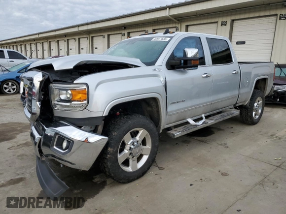 2016 GMC Sierra 2500HD SLT z VIN 1GT12TE87GF116544, wystawiony jako Copart lot #42917685 z przebiegiem 119 882 mil mil oraz Szkoda całkowita • Salvage title. Historia ofert i sprzedaży dostępna na DreamBid. Obrazek 1.
