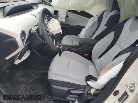 2016 Toyota Prius Two with VIN JTDKBRFU4G3505906, listed as a Copart auction lot 49041485 with 96,009 mi miles and Salvage Title. Bid and sale history available at DreamBid. Image 7.