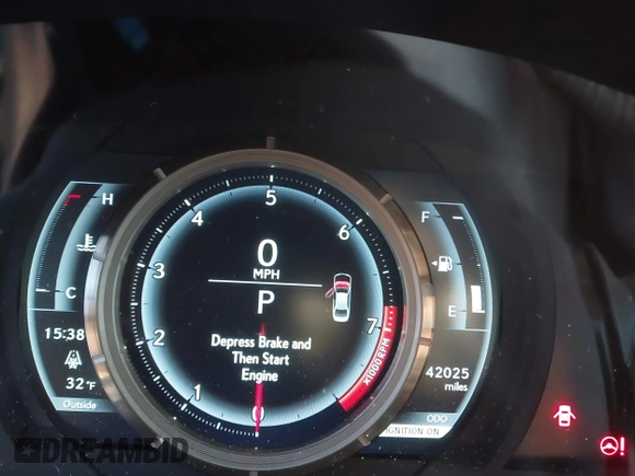 2018 Lexus IS 300 with VIN JTHC81D29J5033119, listed as a IAAI auction lot 41433115 with 42,025 mi miles and . Bid and sale history available at DreamBid. Image 7.