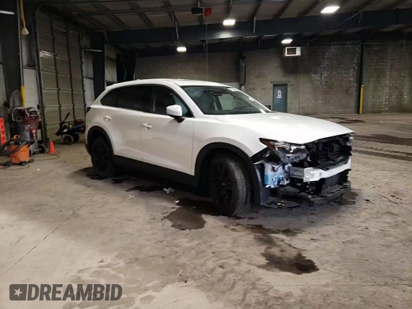 2023 Mazda CX-9 Touring Plus with VIN JM3TCBAY4P0653310, listed as a Copart auction lot 42734995 with 18,236 mi miles and Salvage title. Bid and sale history available at DreamBid. Image 15.