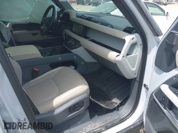 2023 Land Rover Defender SE with VIN SALEPEEU2P2197884, listed as a IAAI auction lot 42097877 with 15,492 mi miles and . Bid and sale history available at DreamBid. Image 5.