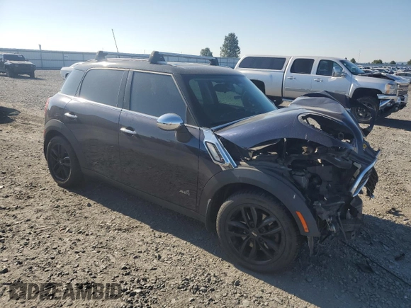 2013 MINI Countryman S ALL4 with VIN WMWZC5C52DWM16196, listed as a Copart auction lot 65157165 with Not provided miles and Salvage title. Bid and sale history available at DreamBid. Image 4.
