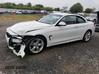 2018 BMW 4 Series 430i xDrive with VIN WBA4Z3C57JEC58200, listed as a Copart auction lot 72270844 with 43,170 mi miles and Salvage Title. Bid and sale history available at DreamBid. Image 1.