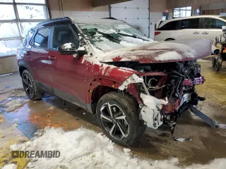 2023 Chevrolet TrailBlazer RS with VIN KL79MUSL8PB202574, listed as a Copart auction lot 46428005 with 11,039 mi miles and Salvage Title. Bid and sale history available at DreamBid. Image 4.