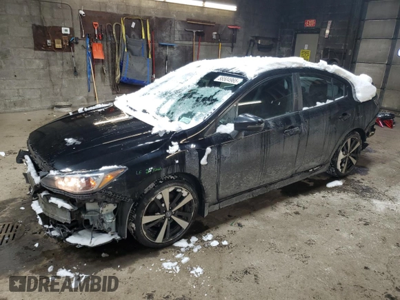 2019 Subaru Impreza Special Sports with VIN 4S3GKAJ67K1628474, listed as a Copart auction lot 88504965 with 92,892 mi miles and Salvage title. Bid and sale history available at DreamBid. Image 1.