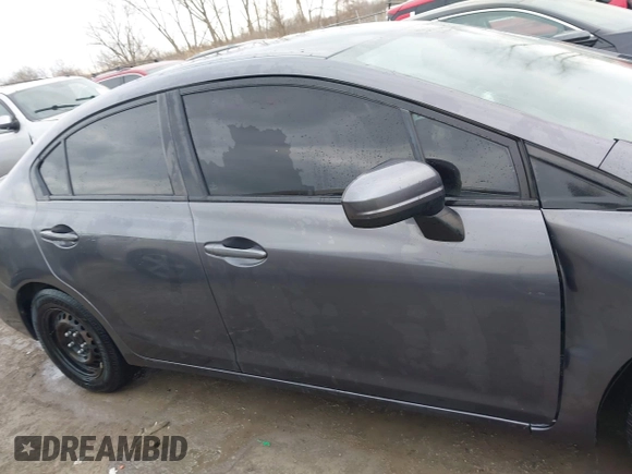 2015 Honda Civic LX with VIN 19XFB2F5XFE112467, listed as a IAAI auction lot 41901143 with 215,192 mi miles and . Bid and sale history available at DreamBid. Image 14.
