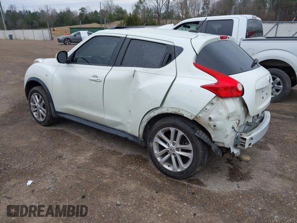 2011 Nissan Juke SL with VIN JN8AF5MR6BT021871, listed as a IAAI auction lot 41505582 with 157,293 mi miles. Bid and sale history available at carsss.com. Image 3.