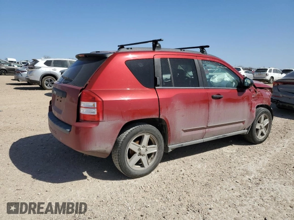 2009 Jeep Compass North with VIN 1J4FT47B29D109589, listed as a Copart auction lot 47480925 with 147,934 mi miles and Salvage Title. Bid and sale history available at carsss.com. Image 3.
