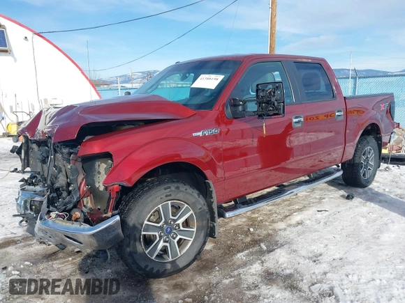 2014 Ford F-150 XL with VIN 1FTFW1EF9EKE35168, listed as a IAAI auction lot 41388198 with 71,272 mi miles. Bid and sale history available at carsss.com. Image 2.