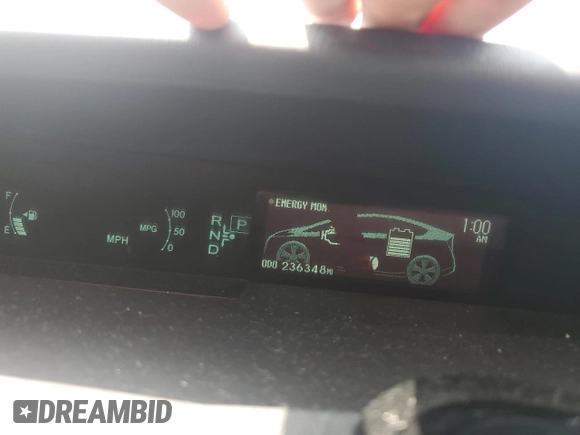 2010 Toyota Prius II with VIN JTDKN3DU1A0244282, listed as a Copart auction lot 66848064 with 236,348 mi miles and Salvage Title. Bid and sale history available at carsss.com. Image 9.
