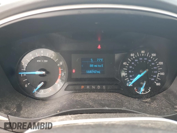 2016 Ford Fusion S with VIN 3FA6P0G72GR123114, listed as a Copart auction lot 62578205 with 168,242 mi miles and Salvage title. Bid and sale history available at DreamBid. Image 9.