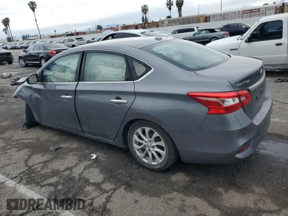 2019 Nissan Sentra SV with VIN 3N1AB7AP7KY401723, listed as a Copart auction lot 48760795 with Not Provided miles and Salvage Title. Bid and sale history available at DreamBid. Image 2.