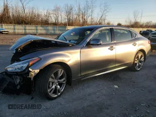 2018 Infiniti Q70 Luxe с VIN JN1BY1PR5JM370059, выставлен на аукционе Copart как лот 78621884 с пробегом Не указан миль и Списание • Salvage title. История ставок и продаж доступна на DreamBid. Изображение 1.