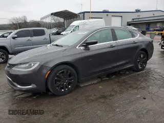 2015 Chrysler 200 Limited with VIN 1C3CCCAB0FN623494, listed as a Copart auction lot 87360594 with 127,828 mi miles and Clean Title. Bid and sale history available at carsss.com. Image 1.