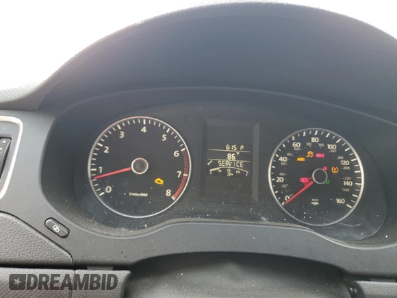 2012 Volkswagen Jetta SE with VIN 3VWDX7AJ0CM314940, listed as a Copart auction lot 61930085 with 221,356 mi miles and Salvage title. Bid and sale history available at DreamBid. Image 9.