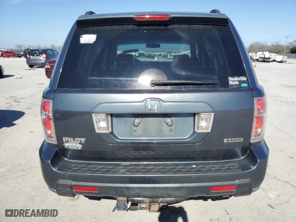 2006 Honda Pilot EX-L with RES with VIN 2HKYF18636H501931, listed as a Copart auction lot 43354665 with 255,772 mi miles and Clean Title. Bid and sale history available at carsss.com. Image 6.