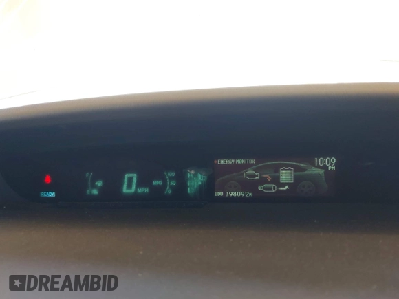 2014 Toyota Prius Four with VIN JTDKN3DU3E1764256, listed as a IAAI auction lot 42019394 with 398,092 mi miles. Bid and sale history available at carsss.com. Image 7.