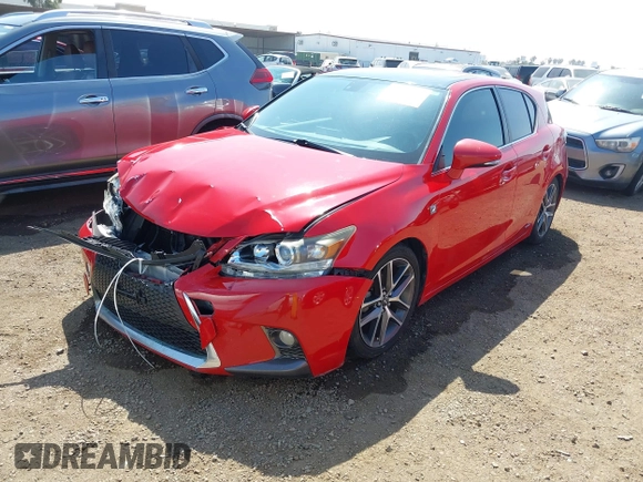 2014 Lexus CT 200h Hybrid with VIN JTHKD5BH1E2182802, listed as a IAAI auction lot 41859426 with 197,330 mi miles. Bid and sale history available at carsss.com. Image 17.