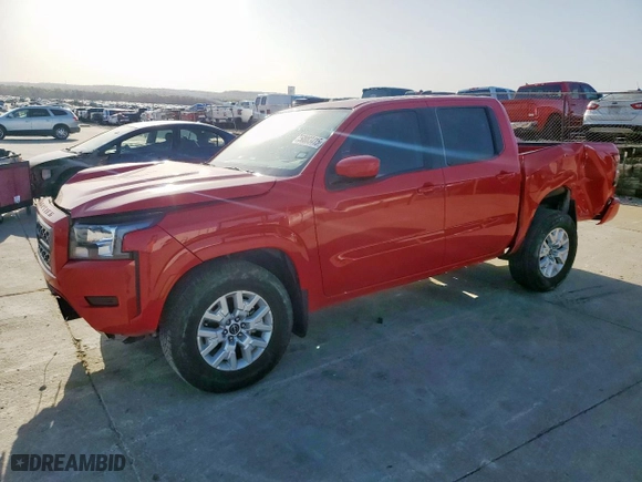 2022 Nissan Frontier SV with VIN 1N6ED1EJ9NN686466, listed as a Copart auction lot 50003415 with 12,238 mi miles and Salvage Title. Bid and sale history available at carsss.com. Image 1.