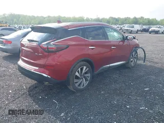 2019 Nissan Murano SL z VIN 5N1AZ2MSXKN122450, wystawiony jako IAAI lot #42193004 z przebiegiem 35 388 mil mil oraz . Historia ofert i sprzedaży dostępna na DreamBid. Obrazek 4.