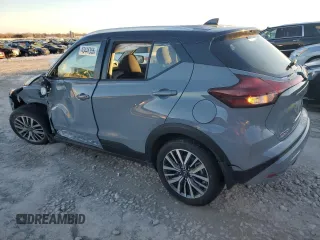 2024 Nissan Kicks SV with VIN 3N1CP5CVXRL514180, listed as a Copart auction lot 43446355 with 8,365 mi miles and Salvage Title. Bid and sale history available at carsss.com. Image 2.