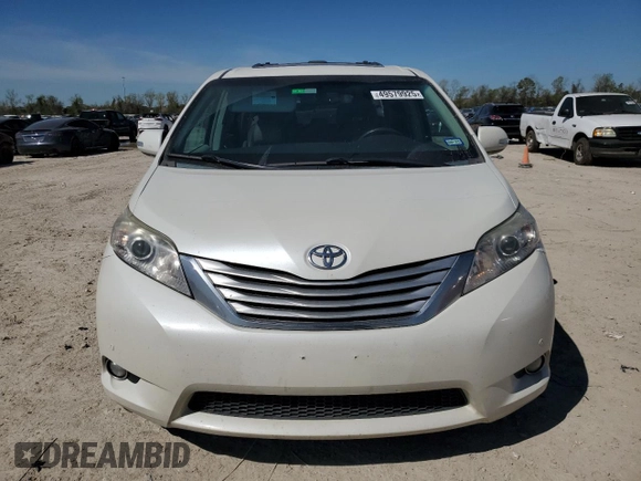 2014 Toyota Sienna XLE with VIN 5TDYK3DCXES470334, listed as a Copart auction lot 49579925 with 146,837 mi miles and Salvage Title. Bid and sale history available at DreamBid. Image 5.