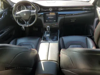 2018 Maserati Quattroporte S GranLusso z VIN ZAM56YPL9J1274095, wystawiony jako Copart lot #52612165 z przebiegiem 174 469 mil mil oraz Czysty tytuł • Clean title. Historia ofert i sprzedaży dostępna na DreamBid. Obrazek 8.