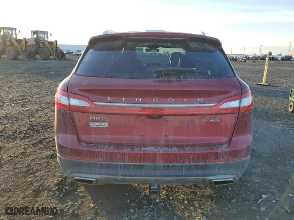 2016 Lincoln MKX Select with VIN 2LMTJ8KP8GBL33445, listed as a Copart auction lot 88743295 with 112,371 mi miles and Salvage Title. Bid and sale history available at carsss.com. Image 6.