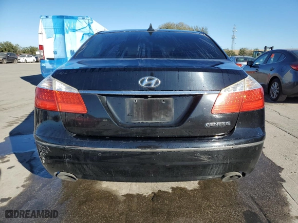 2010 Hyundai Genesis with VIN KMHGC4DE7AU089476, listed as a Copart auction lot 46981405 with 175,111 mi miles and Non Repairable. Bid and sale history available at carsss.com. Image 6.
