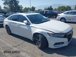 2020 Honda Accord Sport with VIN 1HGCV2F3XLA015729, listed as a IAAI auction lot 42606587 with 36,030 mi miles and . Bid and sale history available at DreamBid. Image 1.