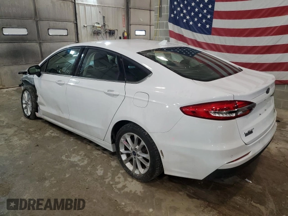 2020 Ford Fusion Hybrid SE with VIN 3FA6P0LU6LR266685, listed as a Copart auction lot 70333742 with 20,048 mi miles. Bid and sale history available at carsss.com. Image 2.