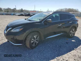2020 Nissan Murano SV with VIN 5N1AZ2BS8LN140286, listed as a Copart auction lot 49543245 with 90,534 mi miles and Salvage Title. Bid and sale history available at DreamBid. Image 1.