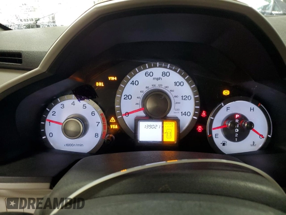 2009 Honda Pilot EX with VIN 5FNYF48439B044802, listed as a Copart auction lot 51503475 with 139,021 mi miles and Salvage Title. Bid and sale history available at DreamBid. Image 9.