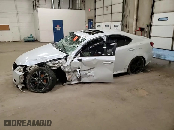 2008 Lexus IS 250 with VIN JTHCK262X85022998, listed as a Copart auction lot 54437675 with 205,216 mi miles and Non repairable. Bid and sale history available at DreamBid. Image 13.