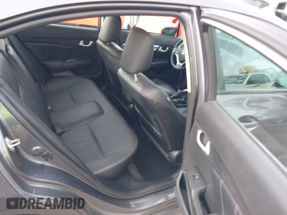 2015 Honda Civic Sedan EX-L with VIN 2HGFB2F97FH532485, listed as a IAAI auction lot 41089736 with 73,706 mi miles. Bid and sale history available at carsss.com. Image 8.
