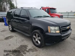 2007 Chevrolet Suburban LTZ with VIN 3GNFC16057G109940, listed as a Copart auction lot 49173865 with 205,133 mi miles and Salvage title. Bid and sale history available at DreamBid. Image 4.