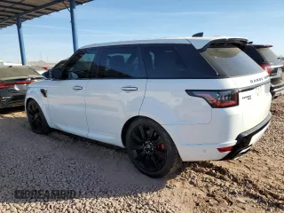 2022 Land Rover Range Rover Sport HST with VIN SALWS2RU7NA796472, listed as a Copart auction lot 84107624 with 44,218 mi miles and Salvage Title. Bid and sale history available at carsss.com. Image 2.
