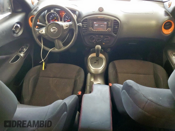 2015 Nissan Juke SV with VIN JN8AF5MV5FT552577, listed as a Copart auction lot 58601095 with 121,896 mi miles and Salvage title. Bid and sale history available at DreamBid. Image 8.