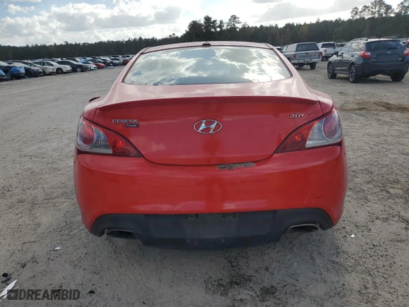 2011 Hyundai Genesis Coupe with VIN KMHHT6KD4BU060111, listed as a Copart auction lot 78049254 with 86,804 mi miles and Salvage Title. Bid and sale history available at carsss.com. Image 6.