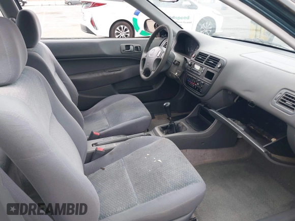 1997 Honda Civic DX with VIN 1HGEJ6128VL023684, listed as a IAAI auction lot 41502999 with 140,871 mi miles. Bid and sale history available at carsss.com. Image 5.