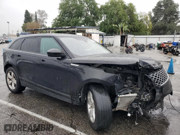 2018 Land Rover Range Rover Velar S with VIN SALYB2RN1JA709564, listed as a Copart auction lot 47500705 with 44,580 mi miles and Salvage title. Bid and sale history available at DreamBid. Image 4.