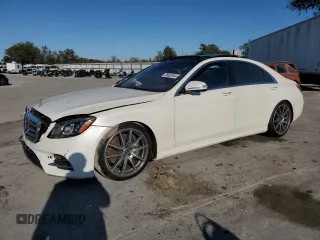 2019 Mercedes-Benz S 560 с VIN WDDUG8DB3KA449358, выставлен на аукционе Copart как лот 86602094 с пробегом 59 528 миль миль и Списание • Salvage title. История ставок и продаж доступна на DreamBid. Изображение 1.