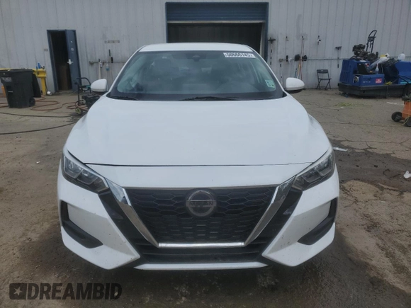 2021 Nissan Sentra SV with VIN 3N1AB8CV1MY280854, listed as a Copart auction lot 50666145 with 50,345 mi miles and Salvage Title. Bid and sale history available at DreamBid. Image 5.