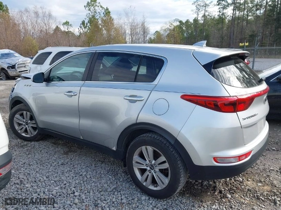 2017 Kia Sportage LX with VIN KNDPM3AC4H7211413, listed as a IAAI auction lot 41301241 with 161,093 mi miles. Bid and sale history available at carsss.com. Image 3.