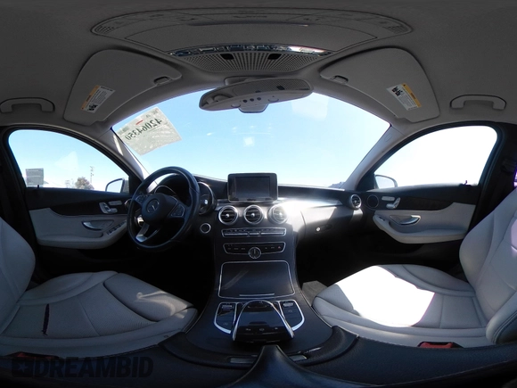 2015 Mercedes-Benz C 300 with VIN 55SWF4JB0FU061535, listed as a IAAI auction lot 42064350 with 103,051 mi miles and . Bid and sale history available at carsss.com. Image 19.