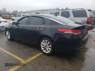 2016 Kia Optima EX with VIN 5XXGU4L38GG068104, listed as a Copart auction lot 45104534 with 126,716 mi miles and Salvage Title. Bid and sale history available at carsss.com. Image 2.
