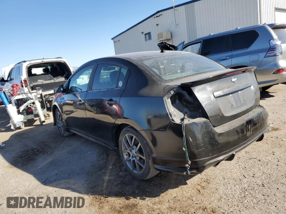 2011 Nissan Sentra SE-R z VIN 3N1BB6AP6BL708974, wystawiony jako Copart lot #42222005 z przebiegiem 180 346 mil mil oraz Szkoda całkowita • Salvage title. Historia ofert i sprzedaży dostępna na DreamBid. Obrazek 2.