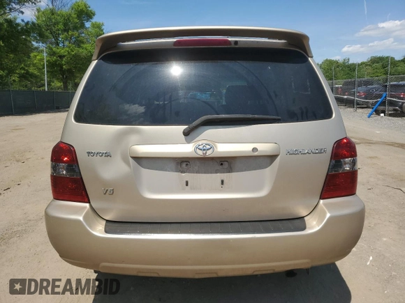 2007 Toyota Highlander w/3rd Row with VIN JTEDP21A870142280, listed as a Copart auction lot 57829025 with 222,305 mi miles and Clean title. Bid and sale history available at DreamBid. Image 6.